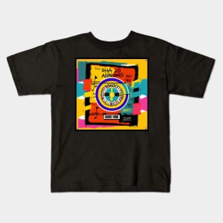 80s Music Vintage Retro Walkman Kids T-Shirt